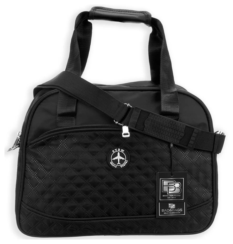 Kelioninis krepšys BAD&BAGS, juodas N495