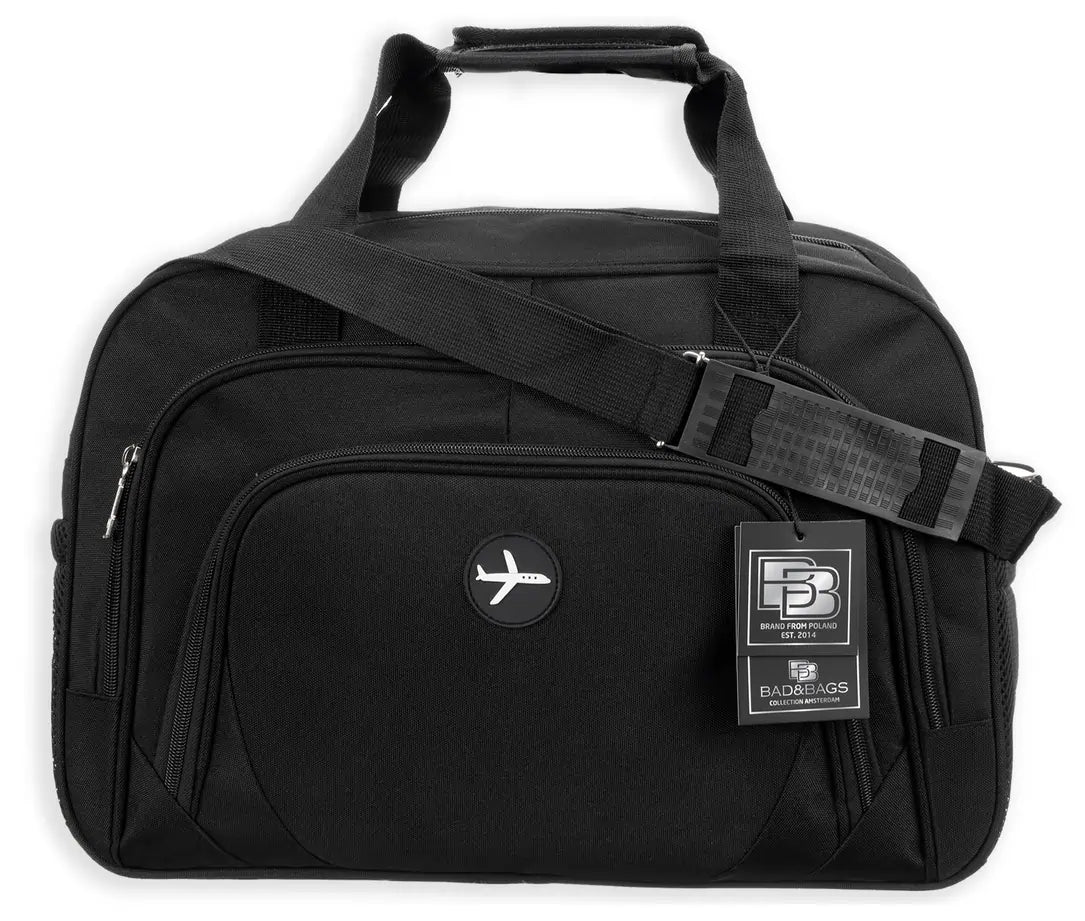 Kelioninis krepšys BAD&BAGS, juodas N496
