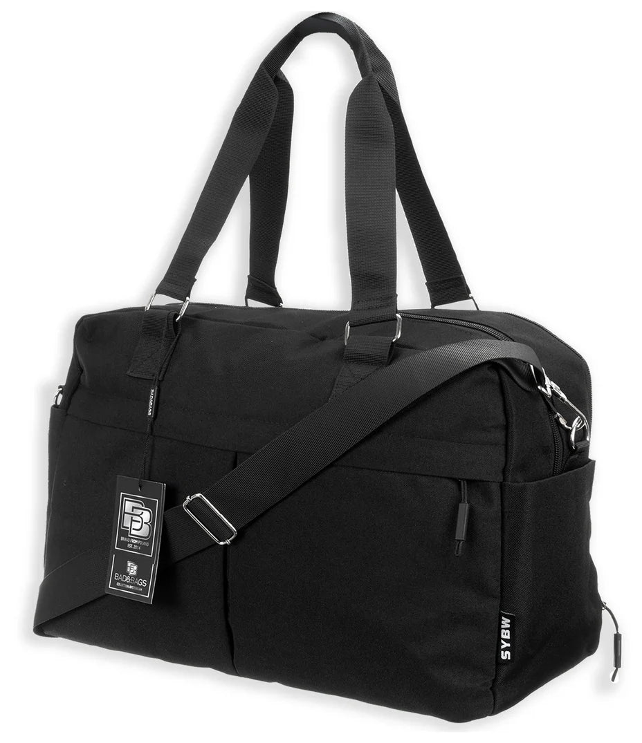 Kelioninė rankinė BAD&BAGS, juoda, kelioninė