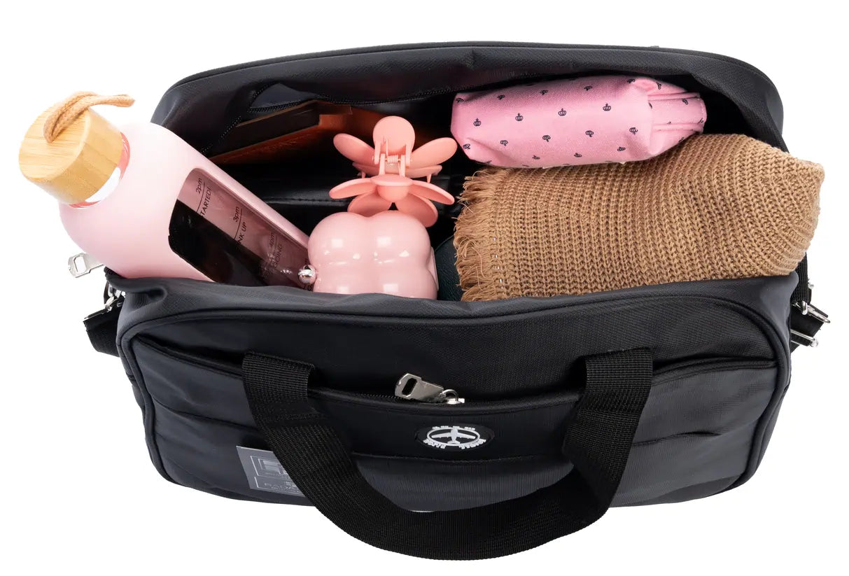 Kelioninė rankinė BAD&BAGS, juoda, kelioninė N498