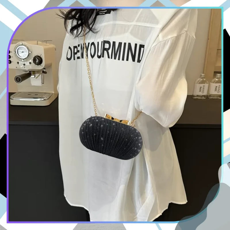 Maža rankinė moterims S135 juoda R794