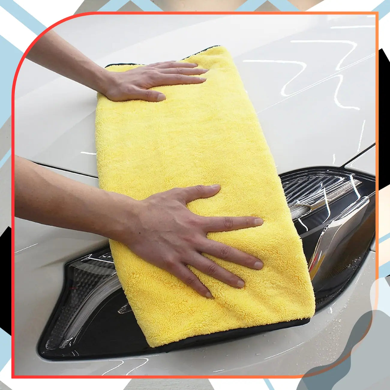 Automobilio valymo rankšluostis, 140x70 cm, mikropluoštas