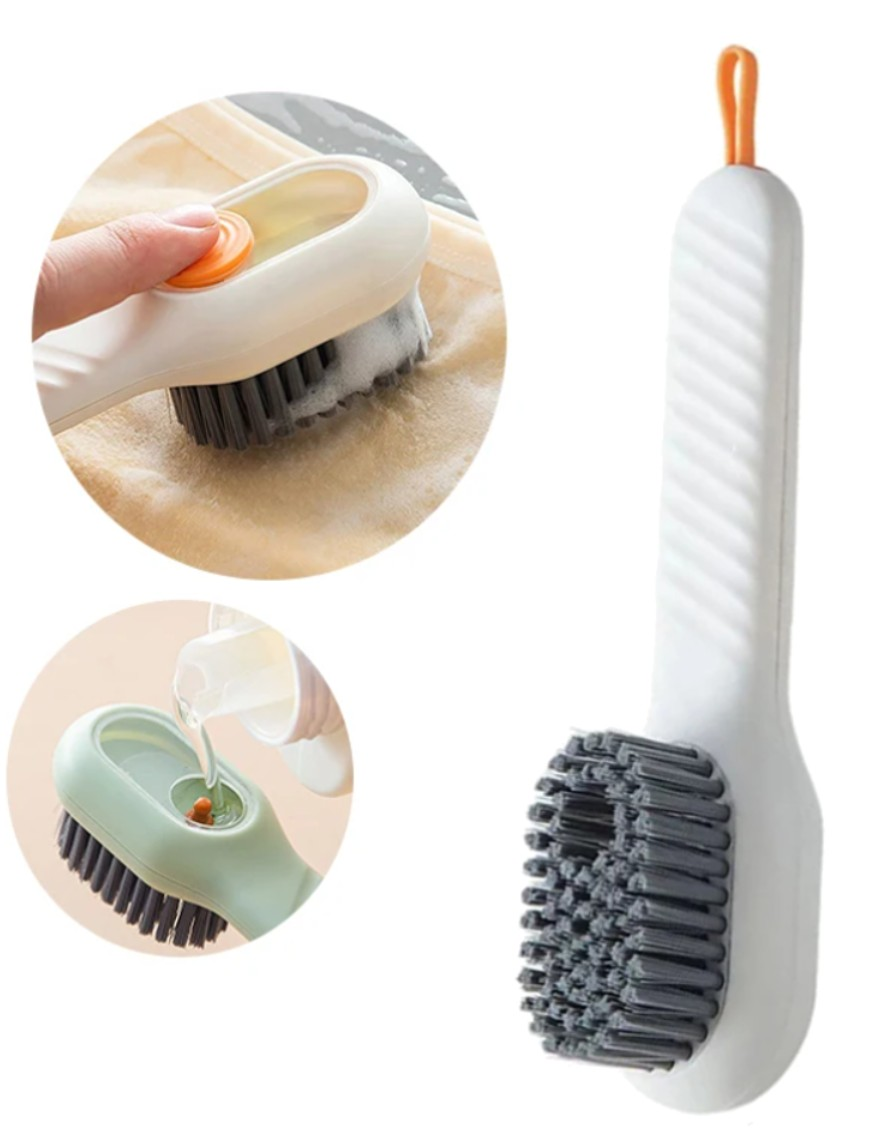 Batų valymo šepetėlis su dozatorium E1