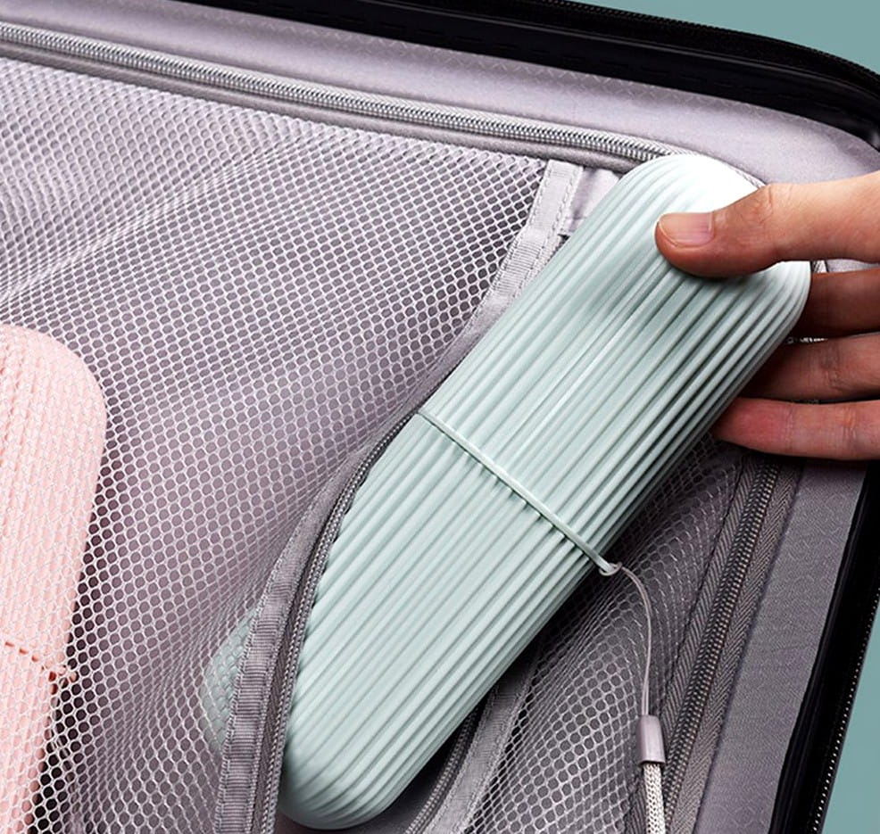 DANTŲ ŠEPETĖLIŲ KELIONINIS DĖKLAS C60-3