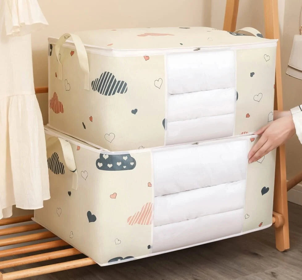 Dėklai patalynei, 2 vnt., 55x35x25 cm