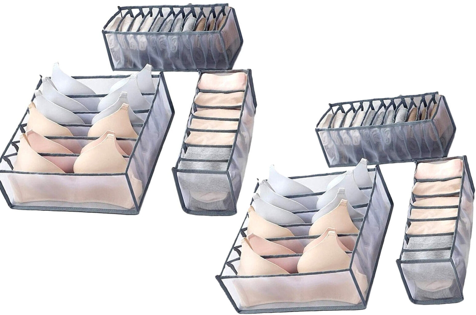 Dėklai spintos stalčiui, 6 vnt.