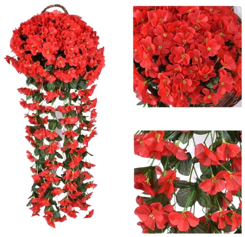 Dirbtinė vijoklinė gebenė G13, raudona