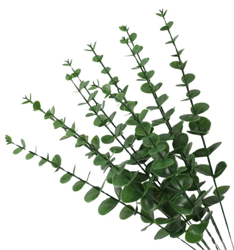 Dirbtiniai eukalipto lapai 10vnt G14