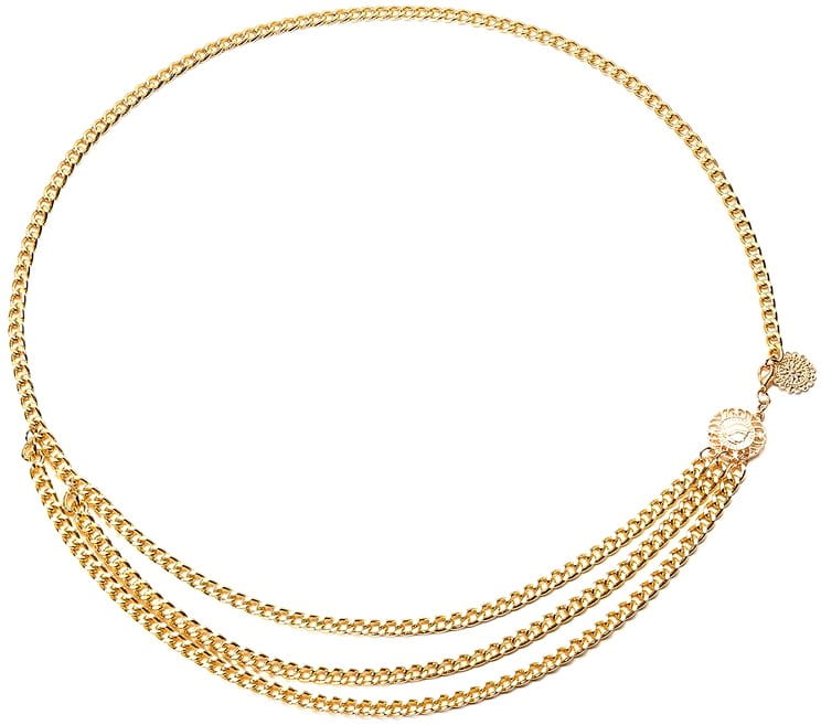 Diržas moterims K137, auksinis