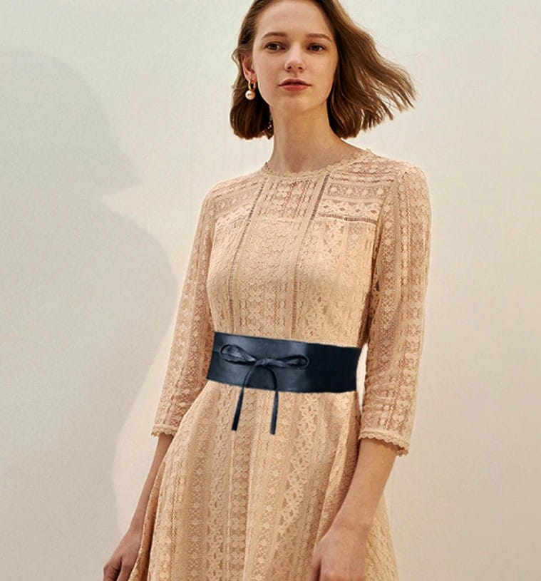 Diržas moterims T16, juodas