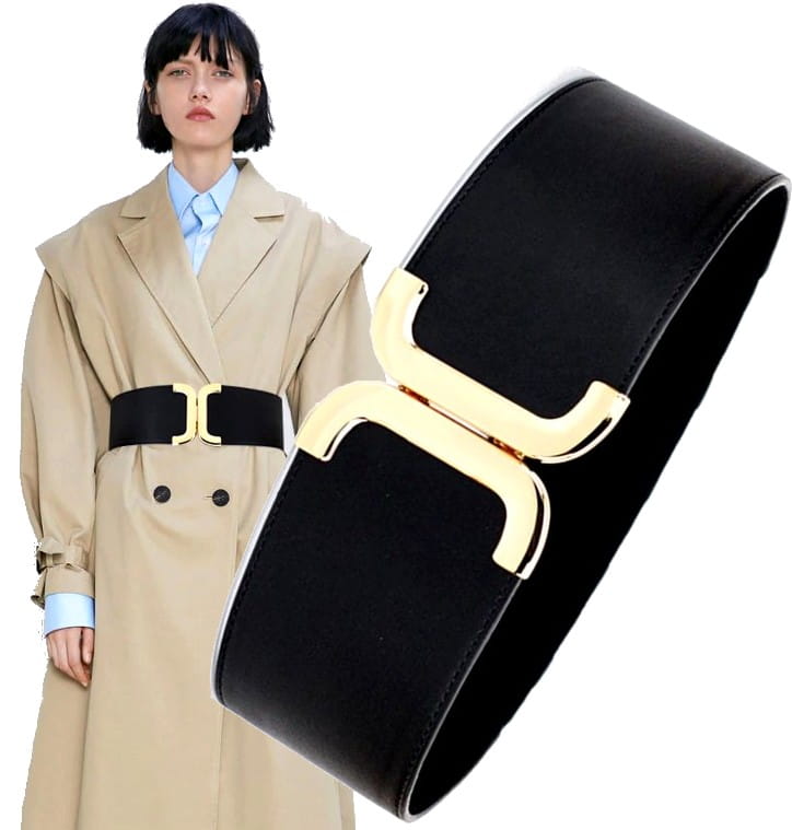 Diržas moterims T75, juodas