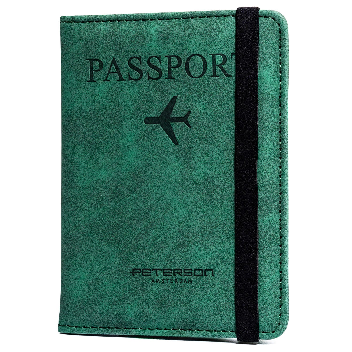 Dokumentų dėklas, ekologiška oda, žalias