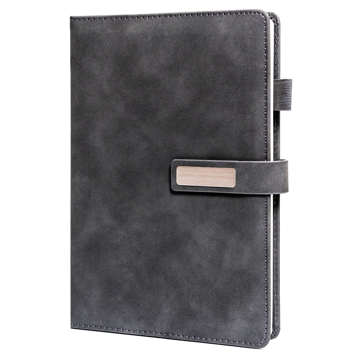 Dovanų rinkinys: juodas A5 linijinė užrašų knygelė ir juodas rašiklis