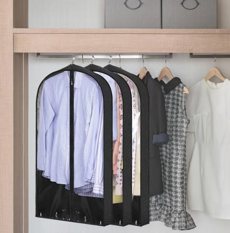 Drabužių maišas V1, juodas