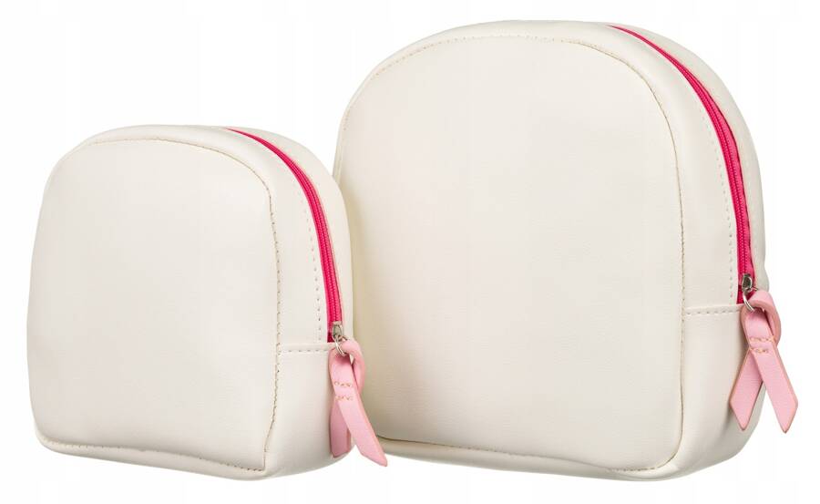 Dviejų moteriškų kosmetinių rinkinys K13, baltas