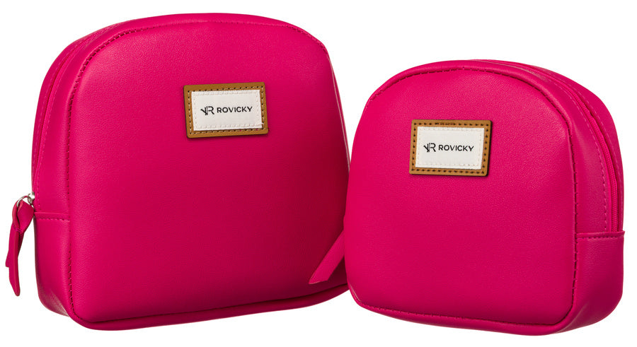 Dviejų moteriškų kosmetinių rinkinys K9, rožinis