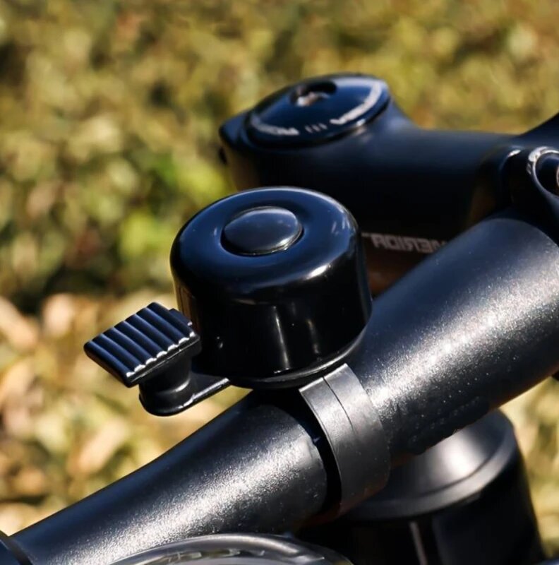 Dviračio skambutis F2, juodas