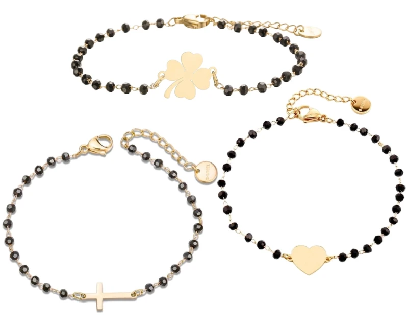 Elegantiškas apyrankių rinkinys, 3 vnt