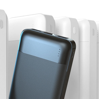 Išorinė baterija Dudao K18-1W 10000mAh, juoda