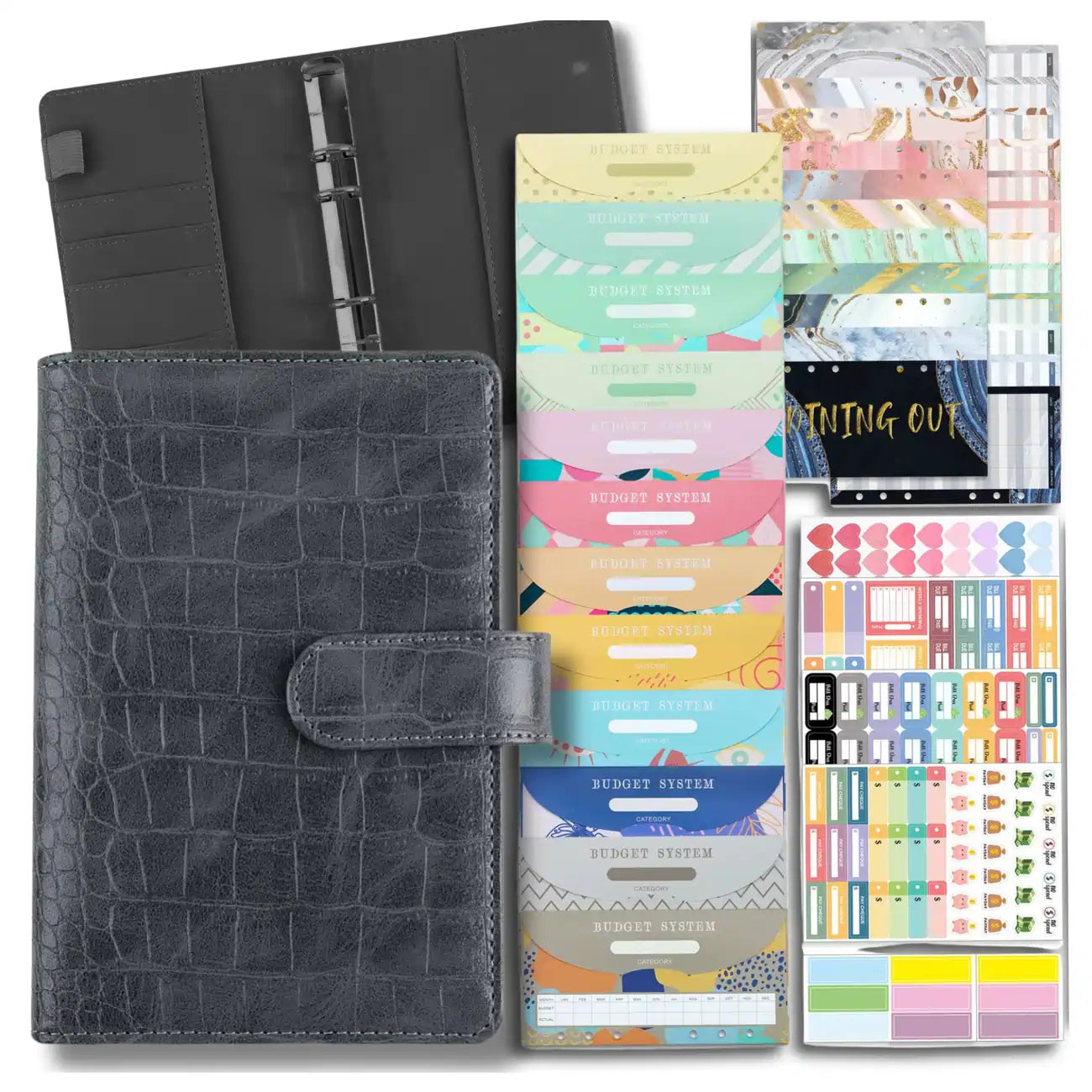 Finansų planuoklis, ekologiška oda