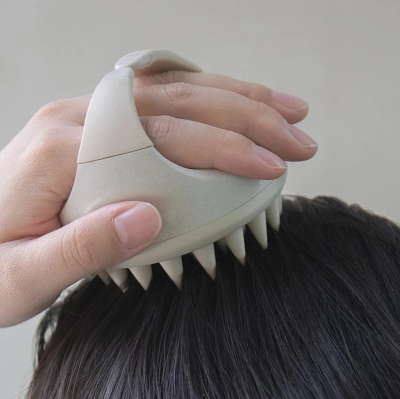 Galvos odos masažuoklis V6, pilkas P353