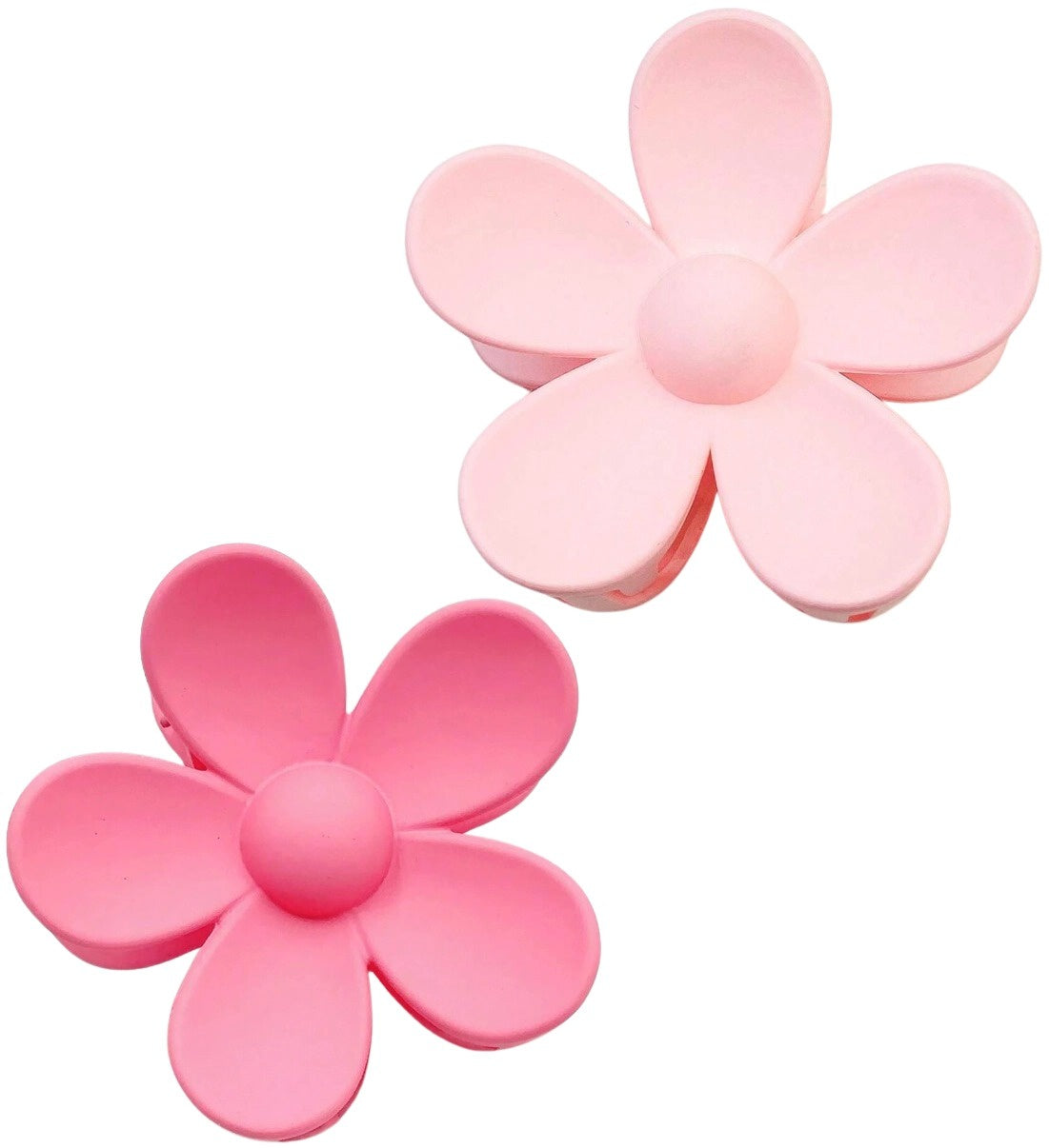 Gėlių formos plaukų segtukų rinkinys Boho P352