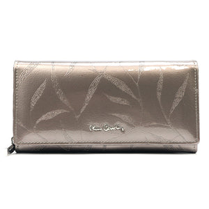 Pierre Cardin 02 LEAF 106 pelenų pilka piniginė popiel