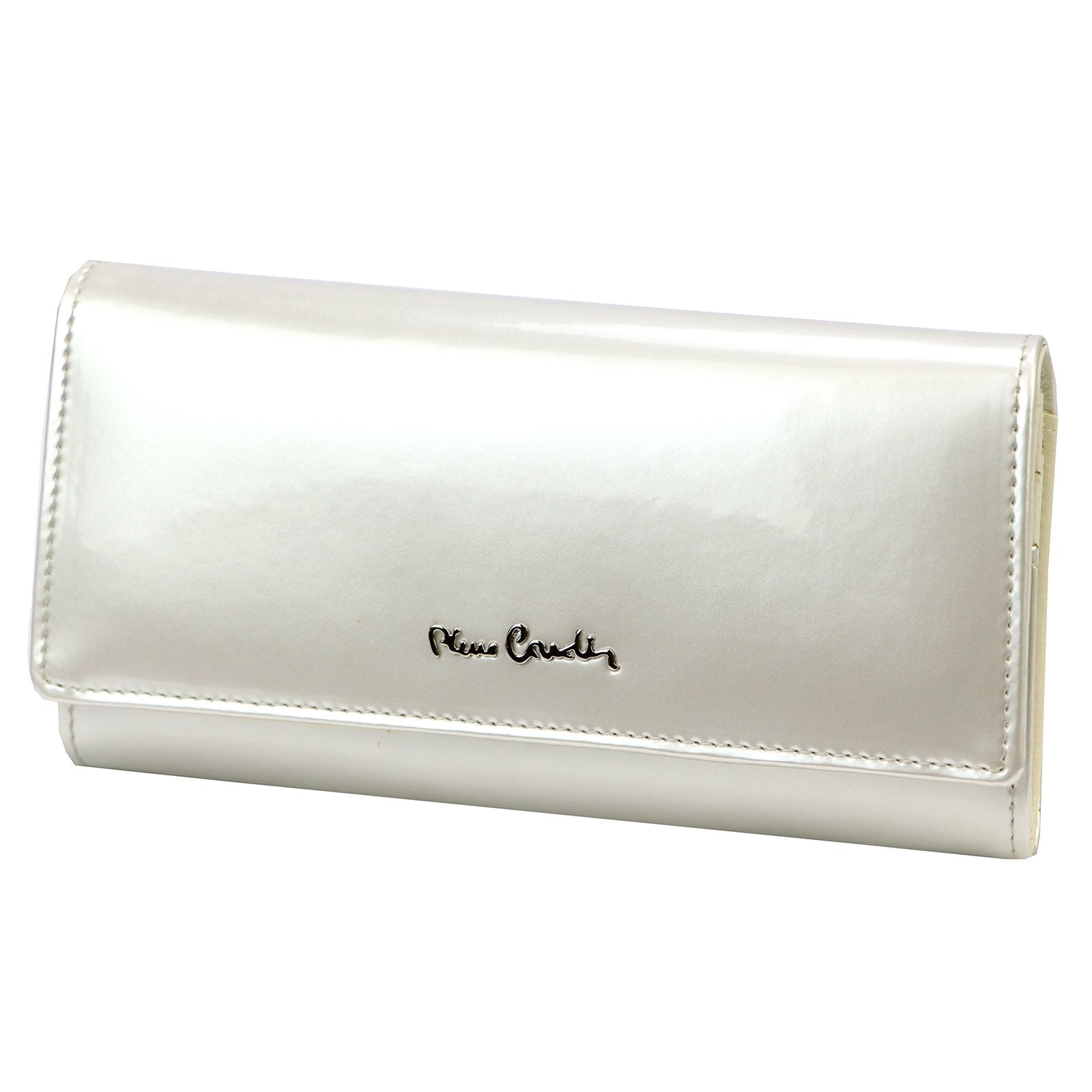 Pierre Cardin 07 SHINY 100 smėlio spalvos piniginė beż