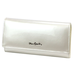 Pierre Cardin 07 SHINY 100 smėlio spalvos piniginė beż