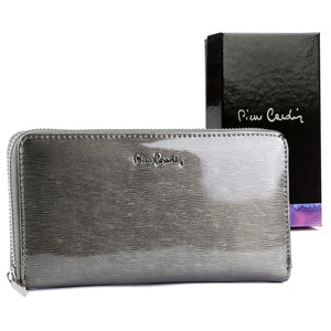 Pierre Cardin 05 LINE 119 GREY pilka piniginė popiel
