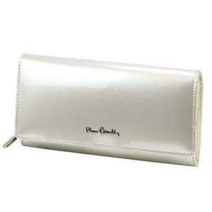 Pierre Cardin 07 SHINY 106 smėlio spalvos piniginė beż