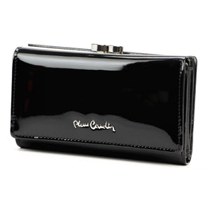 Pierre Cardin 07 SHINY 108 juoda piniginė czarny