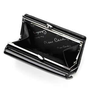 Pierre Cardin 07 SHINY 108 juoda piniginė czarny