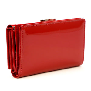 Pierre Cardin 07 SHINY 108 raudona piniginė czerwony