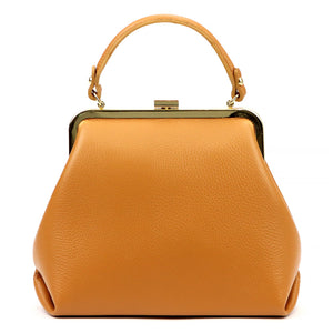 Luka 24-024 DOLLARO camel-1 natūralios odos rankinė camel-1