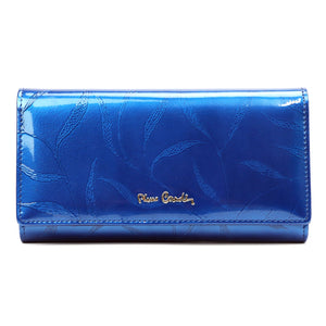 Pierre Cardin 02 LEAF 102 mėlyna piniginė niebieski