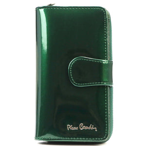 Pierre Cardin 07 SHINY 116 žalia piniginė zielony