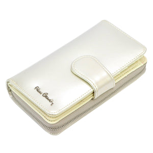 Pierre Cardin 07 SHINY 116 smėlio spalvos piniginė beż