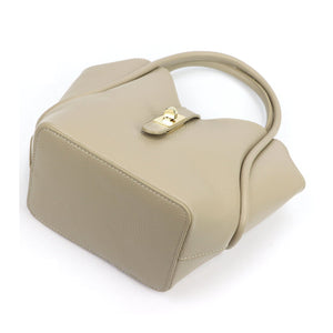Luka 26-159 DOLLARO taupe natūralios odos rankinė taupe