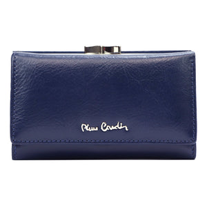 Pierre Cardin 06 ITALY 108 tamsiai mėlyna piniginė granatowy