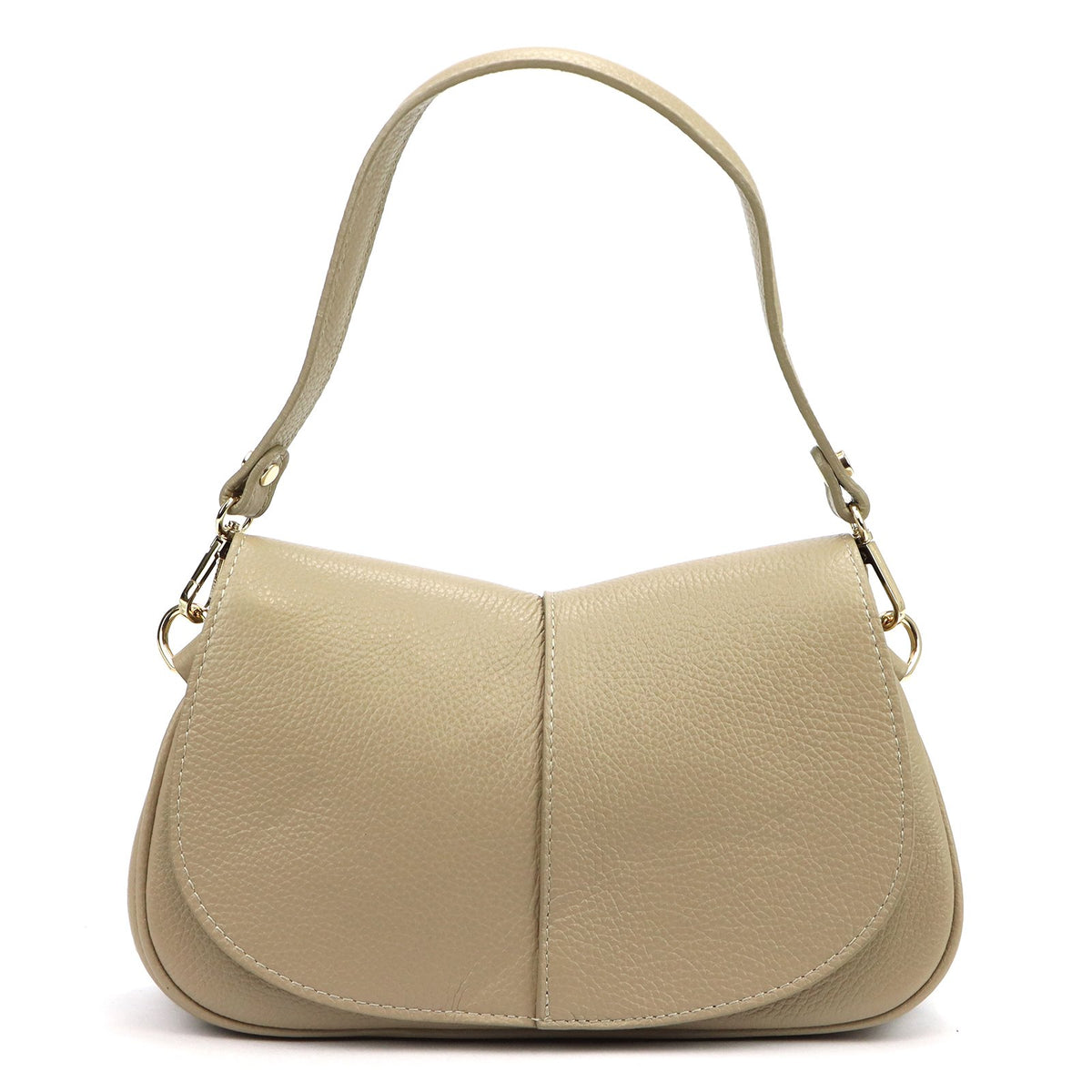 Luka 26-148 DOLLARO taupe natūralios odos rankinė taupe
