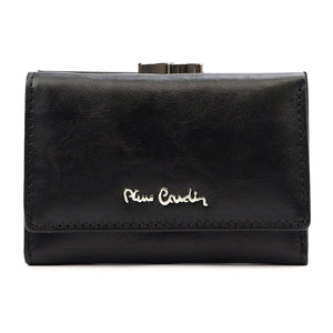 Pierre Cardin 06 ITALY 117 juoda piniginė czarny