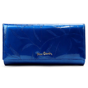 Pierre Cardin 02 LEAF 122 mėlyna piniginė niebieski