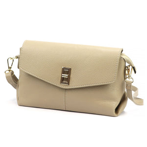Luka 26-147 DOLLARO taupe natūralios odos rankinė taupe