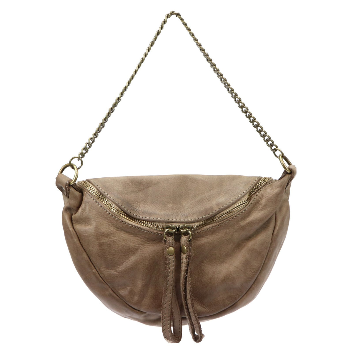 VS 018 taupe natūralios odos rankinė taupe