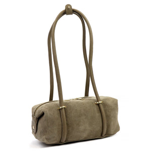 Luka 26-140 taupe natūralios odos rankinė taupe