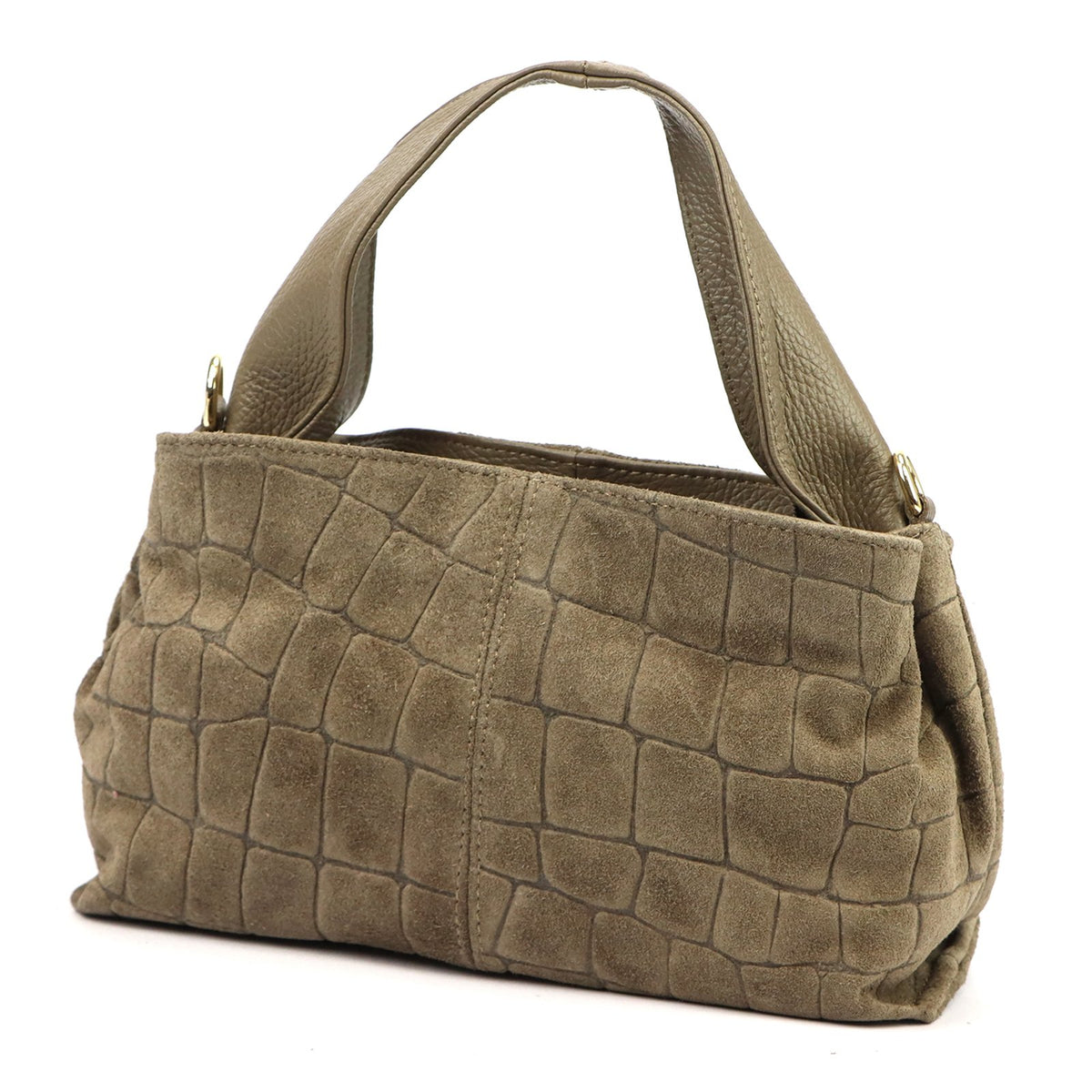 Luka 24-058 CROCO fango natūralios odos rankinė fango