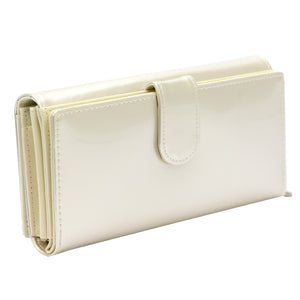Pierre Cardin 07 SHINY 121 smėlio spalvos piniginė beż