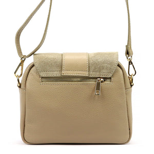 Luka 26-133 taupe natūralios odos rankinė taupe
