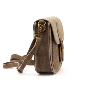 Luka 25-020 taupe natūralios odos rankinė taupe